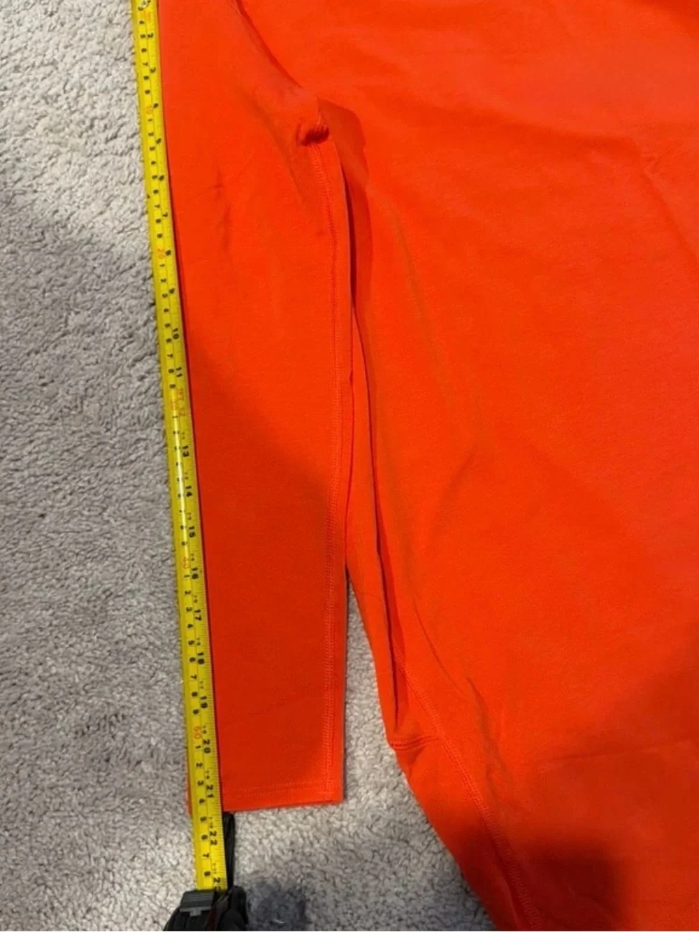 Lululemon women's Long Sleeve Casual dress Bright Orange